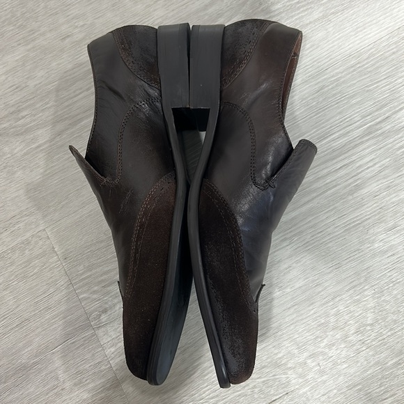 Hugo Boss • mens winged tip loafer leather dress shoes main image 11